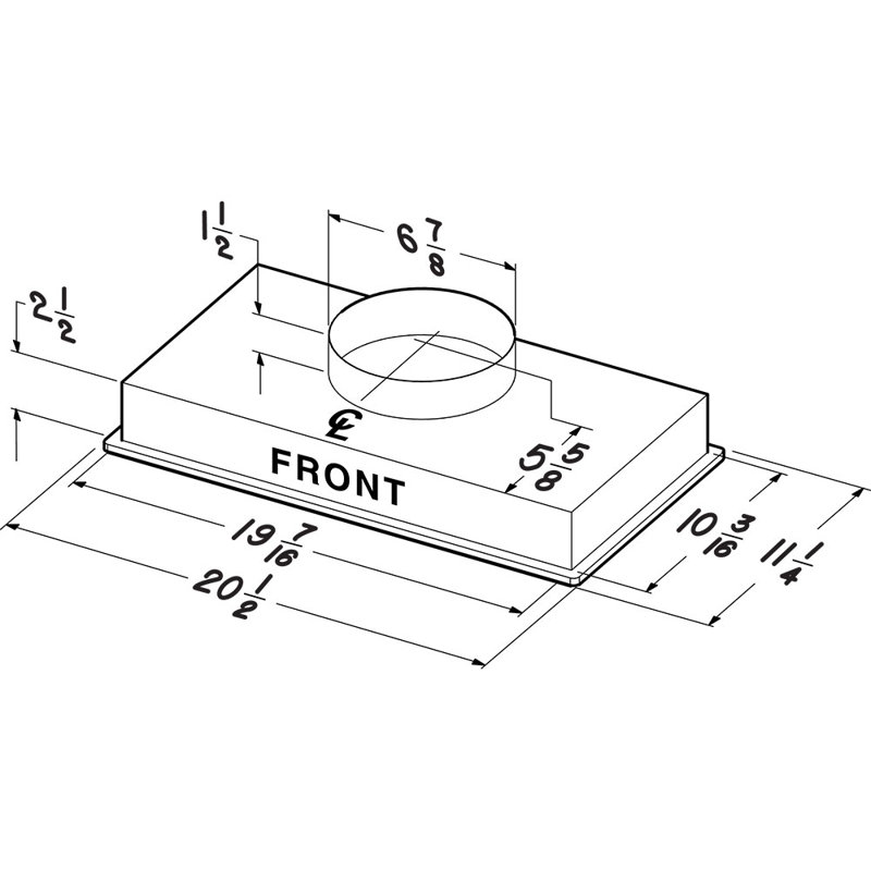 Broan Nutone PM250 Series 250 Cubic Feet Per Minute CFM Convertible